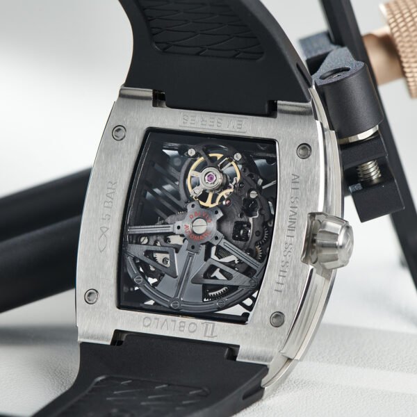 Louvre Series Men’s Skeleton Automatic Watch EM-S-YBB - Image 12