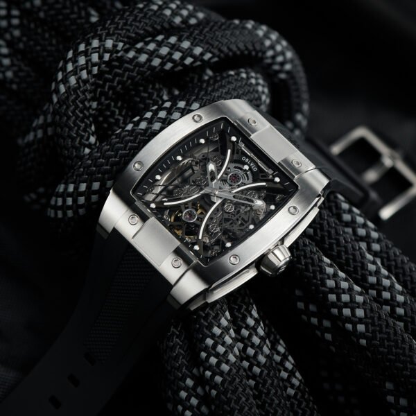 Louvre Series Men’s Skeleton Automatic Watch EM-S-YBB - Image 6