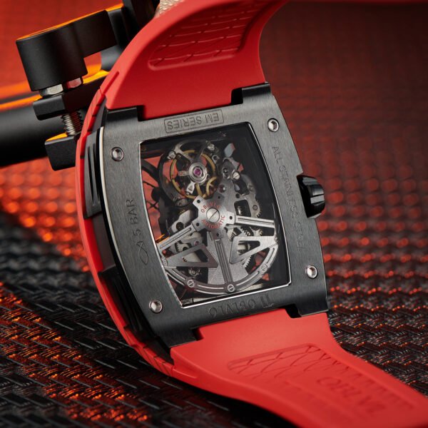Louvre Series Men’s Skeleton Automatic Watch EM-S-RBR - Image 11
