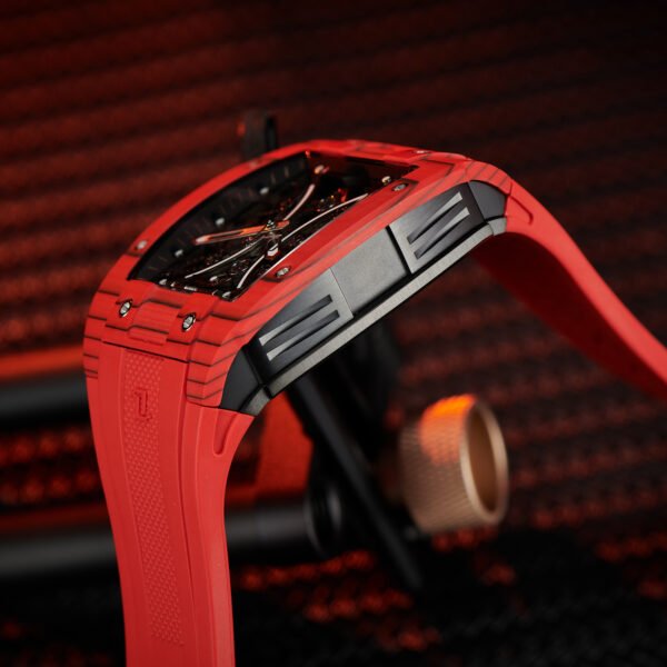 Louvre Series Men’s Skeleton Automatic Watch EM-S-RBR - Image 8