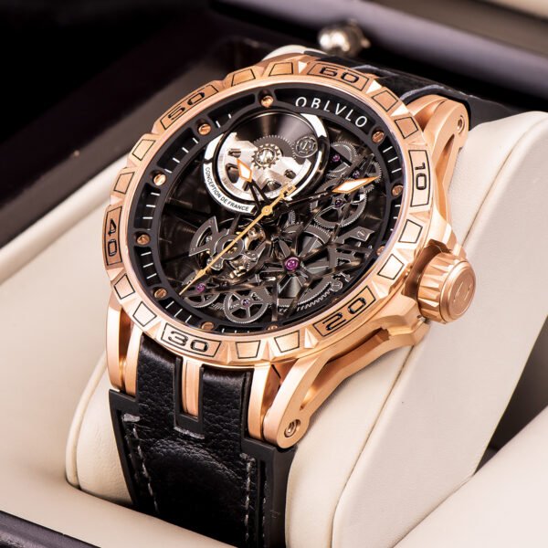 Cyber Skeleton Men’s Automatic Watch LM-PBB - Image 2