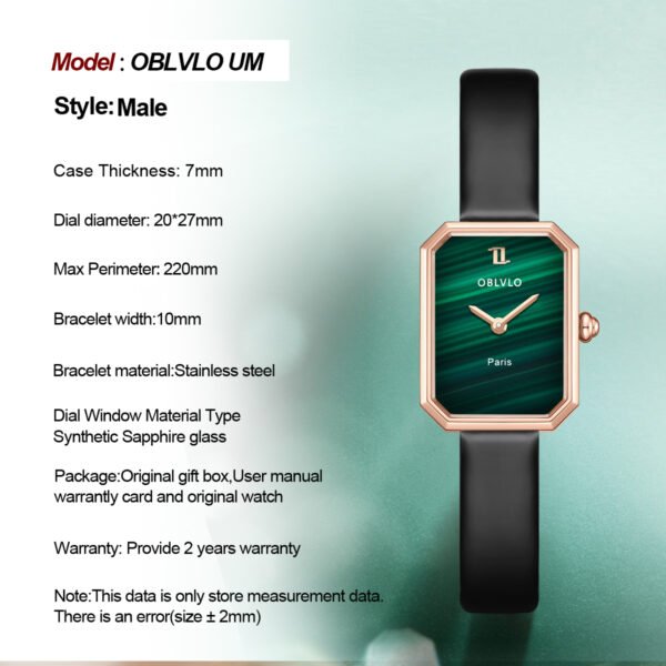 CICI Series Quartz Women Watch LW-PGBL - Image 7