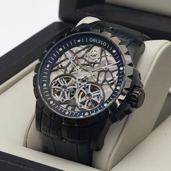 Knight Double Flywheel Kinetic Men’s Mechanical Watch RM-E-BBB - Image 3