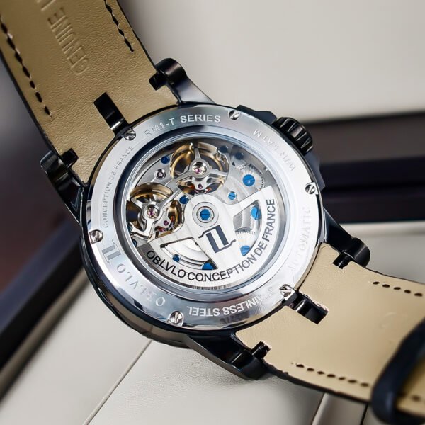 Knight Double Flywheel Kinetic Men’s Mechanical Watch RM-E-BBB - Image 5