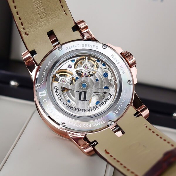 Knight Double Flywheel Kinetic Men’s Mechanical Watch RM-E-PWW - Image 5