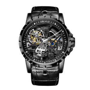 Knight Skeleton Men’s Automatic Watch RM-S-BBB