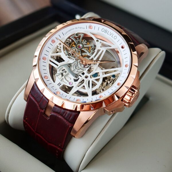 Knight Skeleton Men’s Automatic Watch RM-S-PWS - Image 3