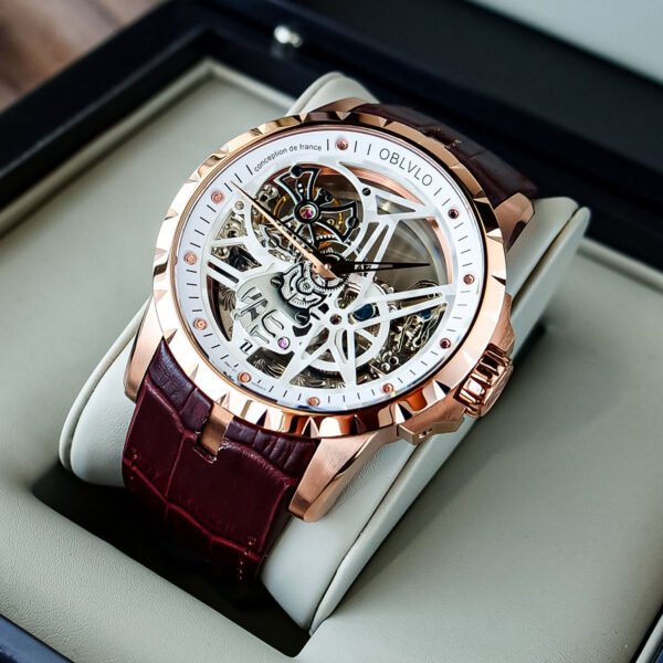 Knight Skeleton Men’s Automatic Watch RM-S-PWS - Image 5