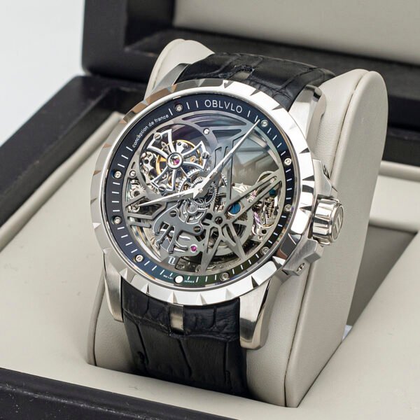 Knight Skeleton Men’s Automatic Watch RM-S-YBB - Image 2