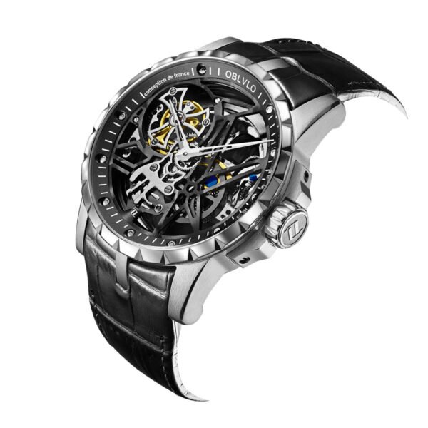 Knight Skeleton Men’s Automatic Watch RM-S-YBB - Image 4