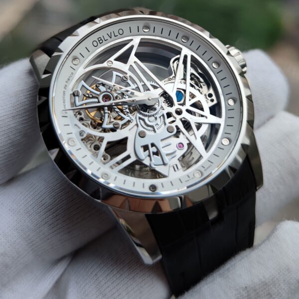 Knight Skeleton Men’s Automatic Watch RM-S-YWB - Image 6