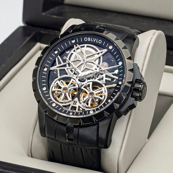 Knight Double Flywheel Men’s Automatic Watch RM-T-BBB - Image 2