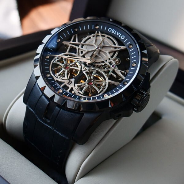 Knight Double Flywheel Men’s Automatic Watch RM-T-BBB - Image 11