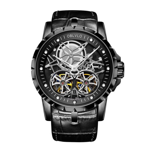 Knight Double Flywheel Men’s Automatic Watch RM-T-BBB