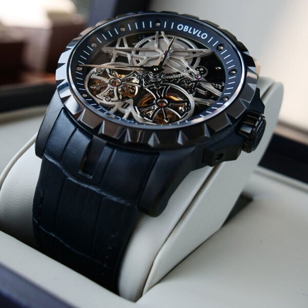 Knight Double Flywheel Men’s Automatic Watch RM-T-BBB - Image 10