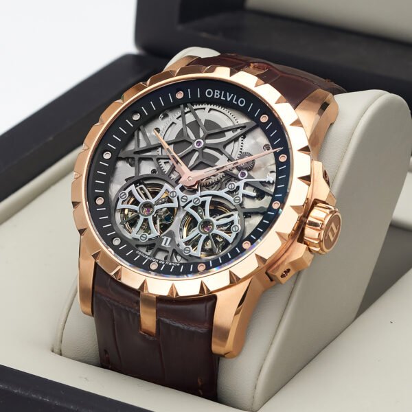 Knight Double Flywheel Men’s Automatic Watch RM-T-PBW - Image 2