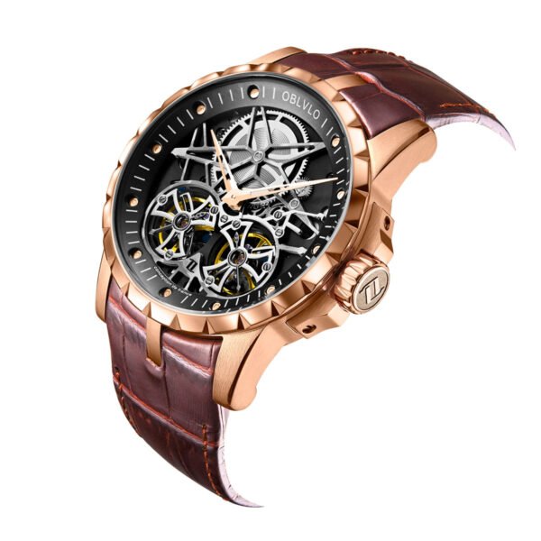 Knight Double Flywheel Men’s Automatic Watch RM-T-PBW - Image 11