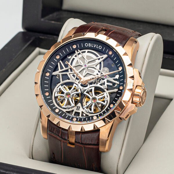 Knight Double Flywheel Men’s Automatic Watch RM-T-PBW - Image 5