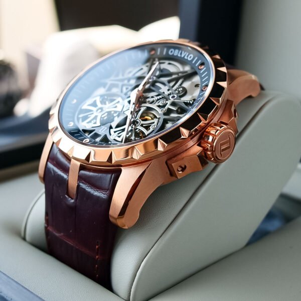Knight Double Flywheel Men’s Automatic Watch RM-T-PBW - Image 6