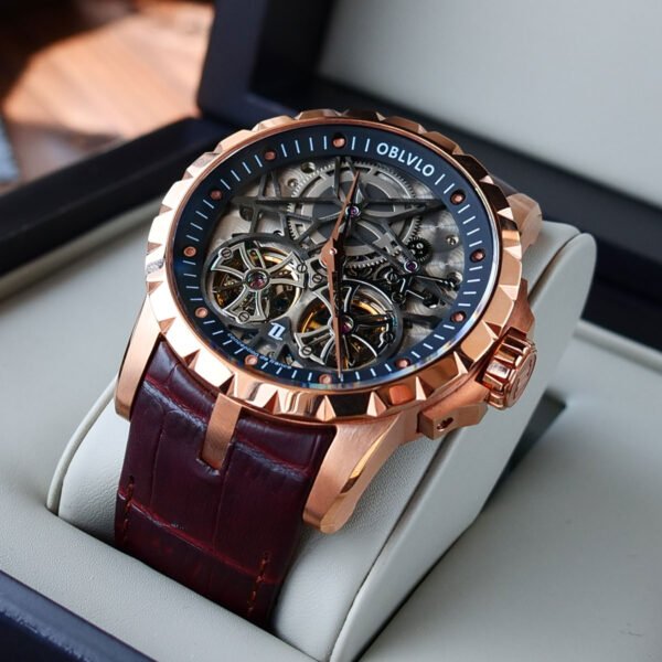 Knight Double Flywheel Men’s Automatic Watch RM-T-PBW - Image 7