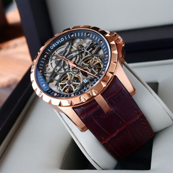 Knight Double Flywheel Men’s Automatic Watch RM-T-PBW - Image 8