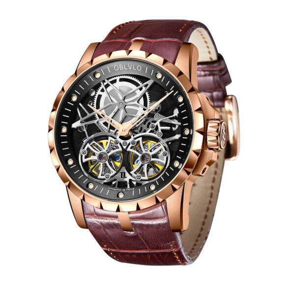 Knight Double Flywheel Men’s Automatic Watch RM-T-PBW - Image 10