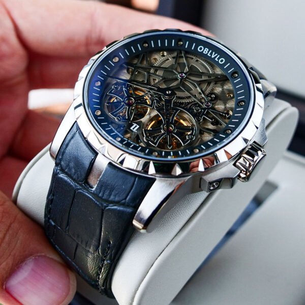 Knight Double Flywheel Men’s Automatic Watch RM-T-YBB - Image 3