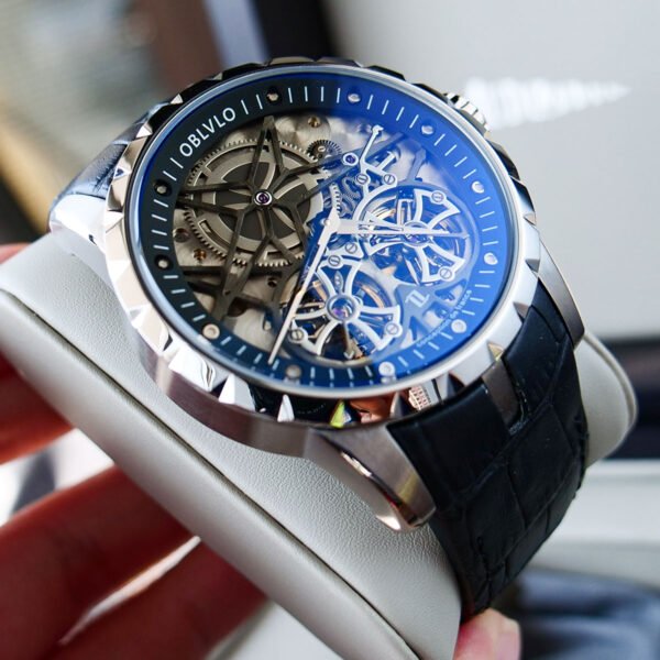Knight Double Flywheel Men’s Automatic Watch RM-T-YBB - Image 4