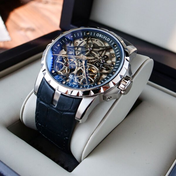 Knight Double Flywheel Men’s Automatic Watch RM-T-YBB - Image 5