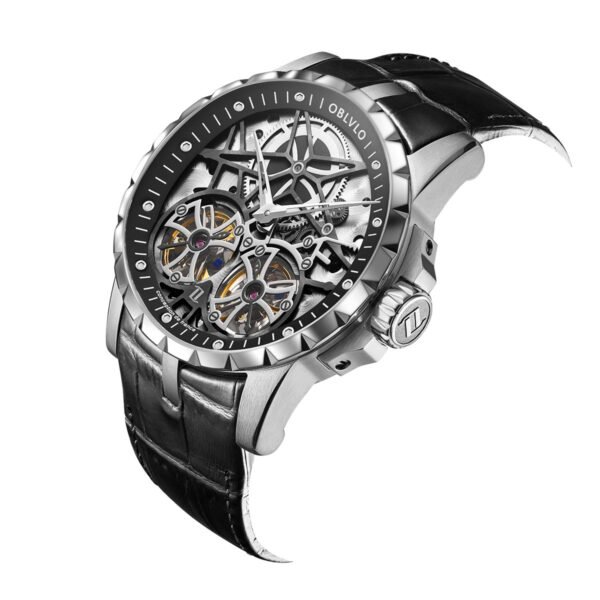 Knight Double Flywheel Men’s Automatic Watch RM-T-YBB - Image 6