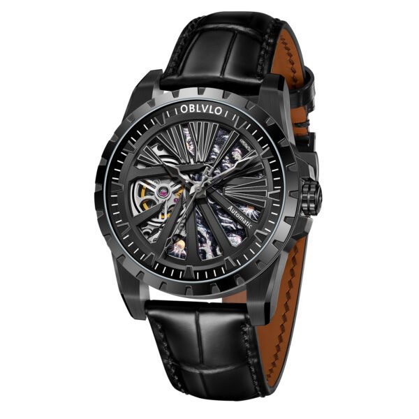 Knight Skeleton Men’s Automatic Watch RMS-U-BBB - Image 11