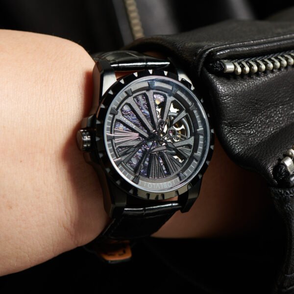 Knight Skeleton Men’s Automatic Watch RMS-U-BBB - Image 3