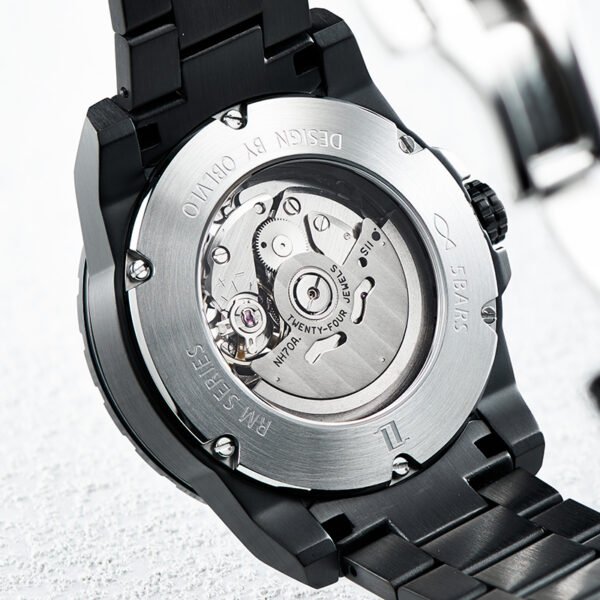 Knight Skeleton Men’s Automatic Bracelet Watch RMS-U-BBBS - Image 11
