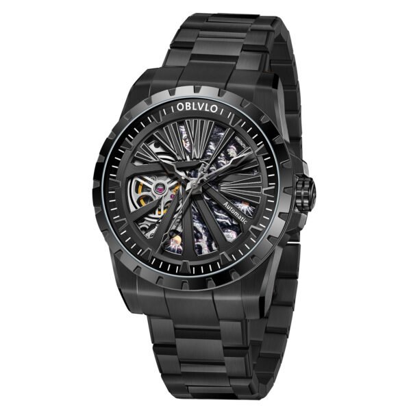 Knight Skeleton Men’s Automatic Bracelet Watch RMS-U-BBBS - Image 12