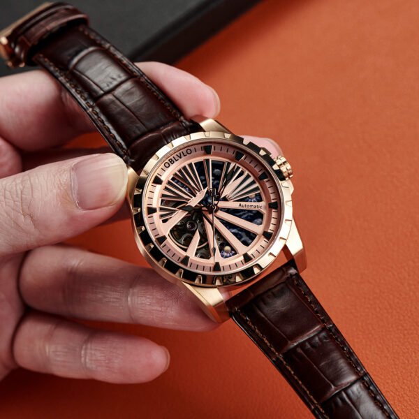 Knight Skeleton Men’s Automatic Watch RMS-U-PPW - Image 4