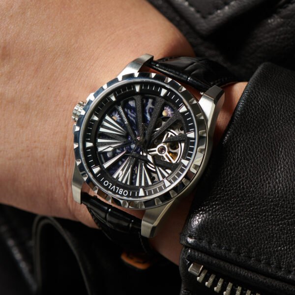 Knight Skeleton Men’s Automatic Watch RMS-U-YBB - Image 2