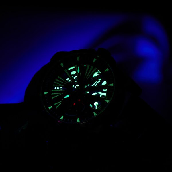 Knight Skeleton Men’s Automatic Watch RMS-U-YBB - Image 4
