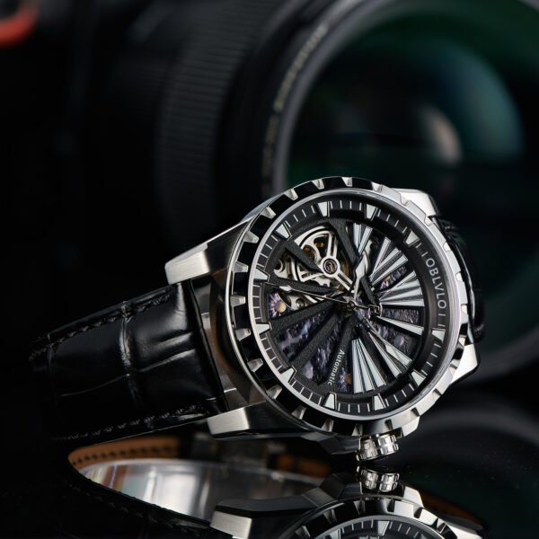 Knight Skeleton Men’s Automatic Watch RMS-U-YBB - Image 6