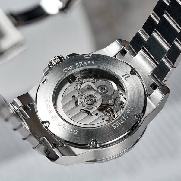 Knight Skeleton Men’s Automatic Bracelet Watch RMS-U-YBYS - Image 10
