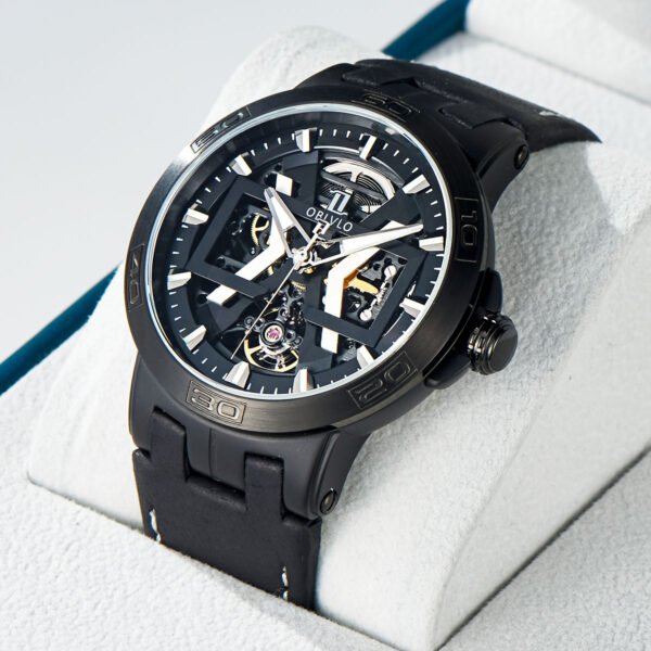 Allied Forces Skeleton Men’s Automatic Watch UM-BBBL - Image 2