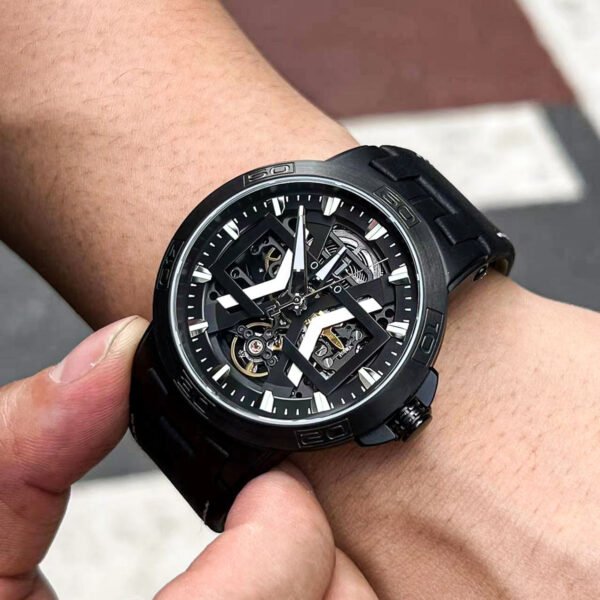 Allied Forces Skeleton Men’s Automatic Watch UM-BBBL - Image 3