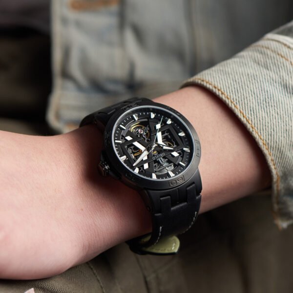 Allied Forces Skeleton Men’s Automatic Watch UM-BBBL - Image 4