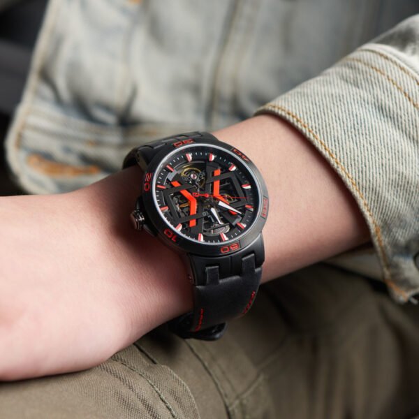 Allied Forces Skeleton Men’s Automatic Watch UM-BRBL - Image 3