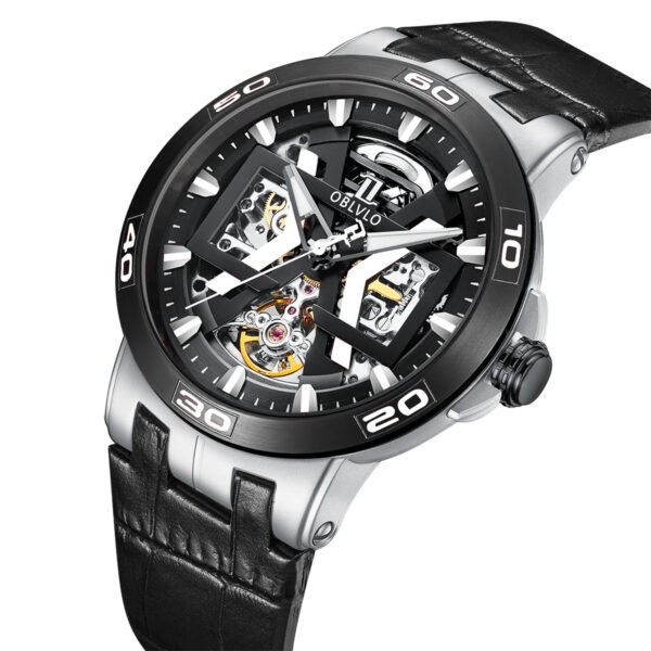 Allied Forces Skeleton Men’s Automatic Watch UM-TBB - Image 2