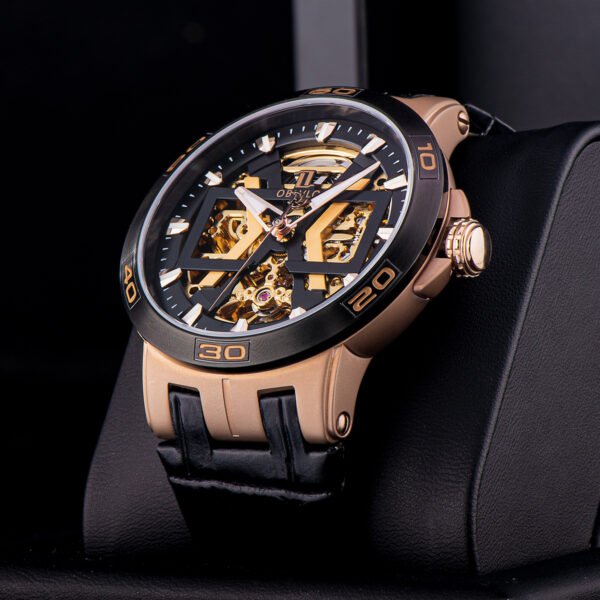 Allied Forces Skeleton Men’s Automatic Watch UM-TBG - Image 3