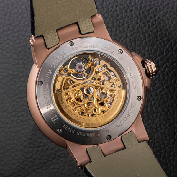 Allied Forces Skeleton Men’s Automatic Watch UM-TBG - Image 6