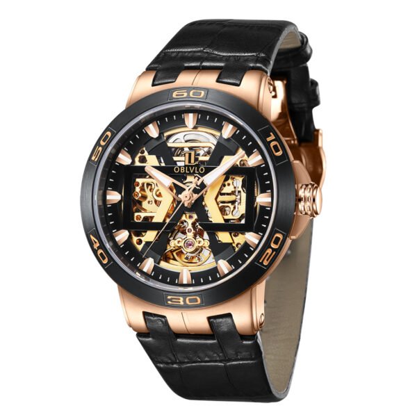 Allied Forces Skeleton Men’s Automatic Watch UM-TBG - Image 7