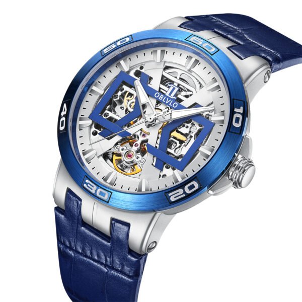 Allied Forces Skeleton Men’s Automatic Watch UM-TLL - Image 3