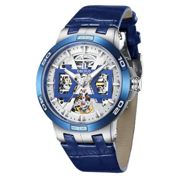 Allied Forces Skeleton Men’s Automatic Watch UM-TLL - Image 4