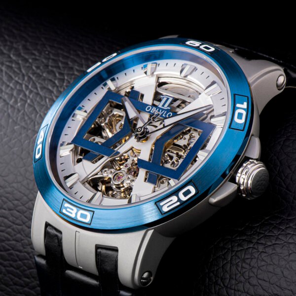 Allied Forces Skeleton Men’s Automatic Watch UM-TLL - Image 7